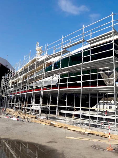 ay iskele, flan�l� kamal� iskele kiralama sistemleri, kiral�k flan�l� iskele, flan�l� iskele kiralama