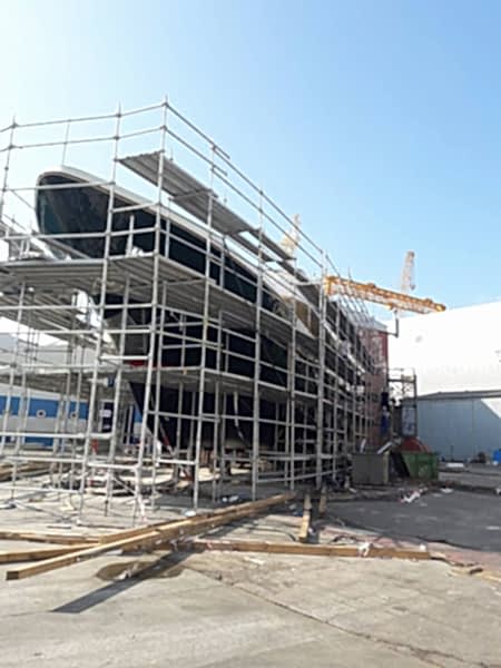 ay iskele, flan�l� kamal� iskele kiralama sistemleri, kiral�k flan�l� iskele, flan�l� iskele kiralama