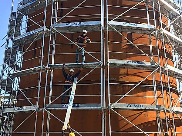 g�venlikli kamal� iskele kiralama sistemleri, kiral�k g�venlikli iskele, g�venlikli iskele kiralama, H �skele, kiral�k H tip �skele