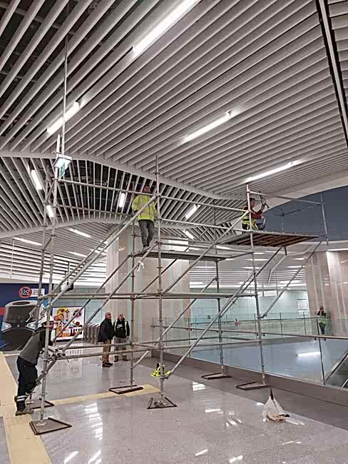 kiral�k iskele sistemleri, ay iskele, kiral�k iskele, RK Ya� fabrikas� Tekirda� Muratl�, �� cephe kurulumu